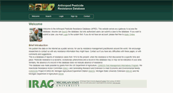 Desktop Screenshot of pesticideresistance.org